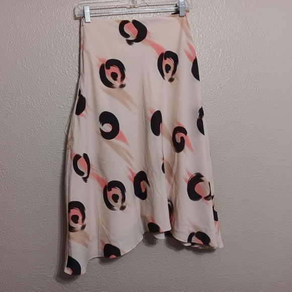 Reiss Marson Abstract Leopard Print Skirt Lined - Picture 5 of 6